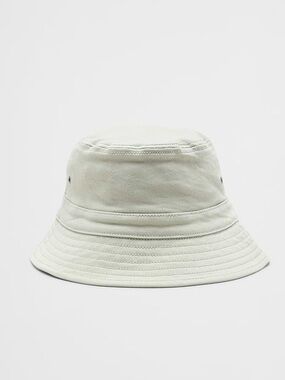 NEW H&M Light Sage Green Cotton Bucket Hat